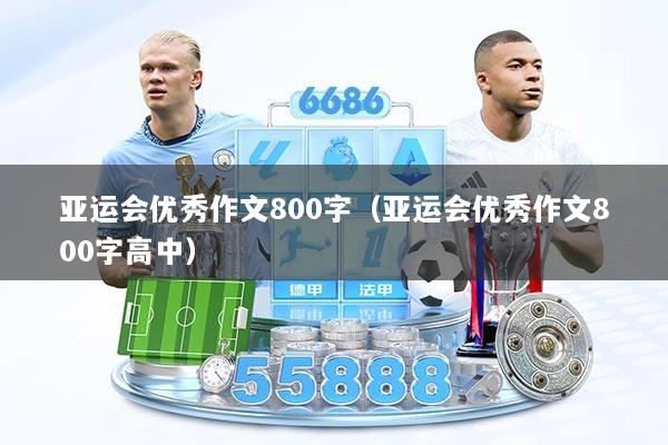 亚运会优秀作文800字（亚运会优秀作文800字高中）